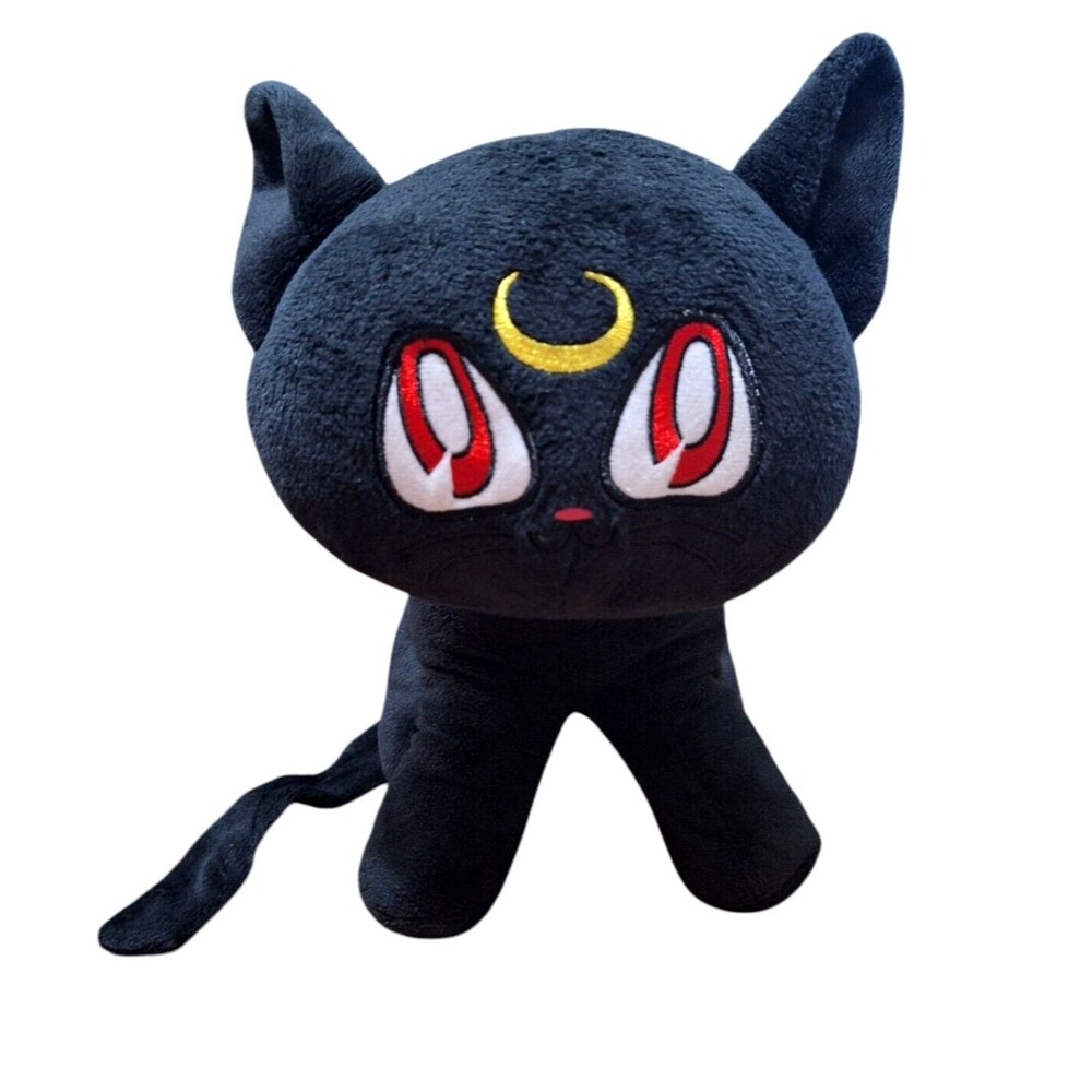 Anime SAILOR MOON Luna Cat Character Plush Guardian Black Cosplay Stuffed Toy
